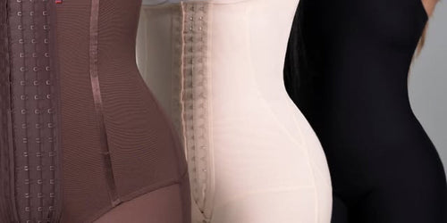 Comparación visual de una faja completa y una cinturilla