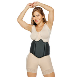 Salome 2515 | Tabla Fajón Postquirúrgica. Moldea Abdomen & Flancos. Recuperación de Lipo & Abdominoplastia • Accesorio para Fajas