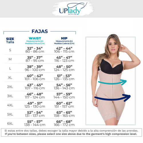 UpLady 6258 | Tummy Control Seamless Shapewear Shorts for Women