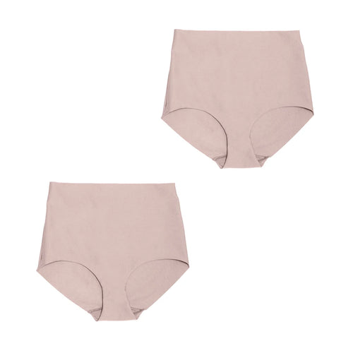 SONRYSE SP620NC | 2-Pack Seamless Tummy Control Shapewear Mid Rise Shaping Panties