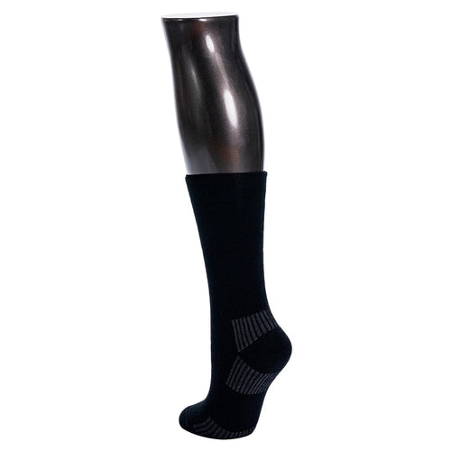 Be Shapy T1CPDE01B | 3 Pack  Diabetic Mid Calf Socks Medias para Diabeticos