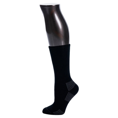 Be Shapy T1CPDE01B | 3 Pack  Diabetic Mid Calf Socks Medias para Diabeticos