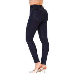 LOWLA 212601 | Bum Lift Skinny Colombian Jeans Colombianos with Removable Pads