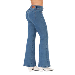 LOWLA 212357 | Bum Lift Flare Colombian Jeans with Removable Pads