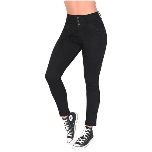 LOWLA 212043 | High Rise Bum Lift Colombian Skinny Ankle Jeans