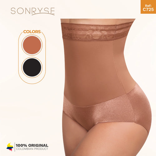 SONRYSE 725 | High Waisted Body Shaper Panties for Women Butt Lifter • Tummy Control • Daily Use