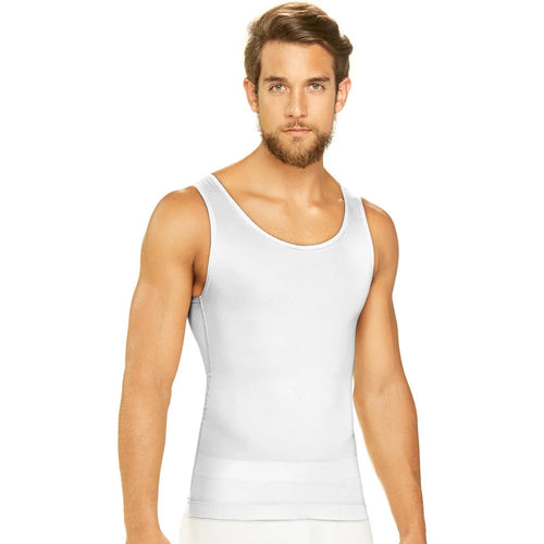 Diane & Geordi 3301 | Men's Upper Body Shaper Tank Top • Fajas Colombianas para Hombres