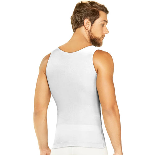 Diane & Geordi 3301 | Men's Upper Body Shaper Tank Top • Fajas Colombianas para Hombres