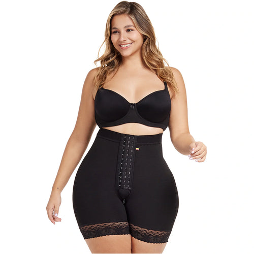 Diane & Geordi DC07L3 | High Waisted Tummy Control Shapewear Shorts Colombian Faja