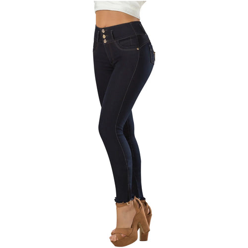 DRAXY 1321 | Colombian Mid Rise Skinny Jeans