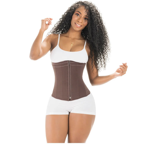 SONRYSE 023ZF | Tummy Control Waist Cincher Open Bust Girdle • Daily Use Garment • Powernet