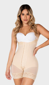 M&D 0466 • Strapless shaper shorts Maxi Hip