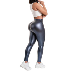 FLEXMEE 946863 | High Waisted Activewear Sports Athletic Leggings Womens • Shape Line