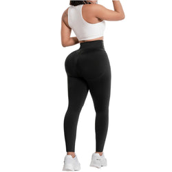 FLEXMEE 946916 | Athletic Leggings High Waist Women Sports Activewear  • Shape Line