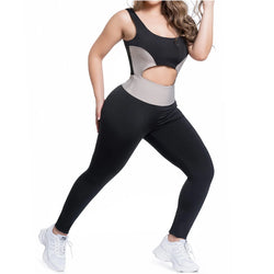 FLEXMEE 948022 | High Waisted Sport One Piece with Activewear Bra for Women • Shape Line