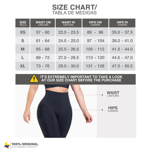 FLEXMEE 946705 | High Waisted Leggings With Tummy Control Activewear Sports Womens • Shape Line