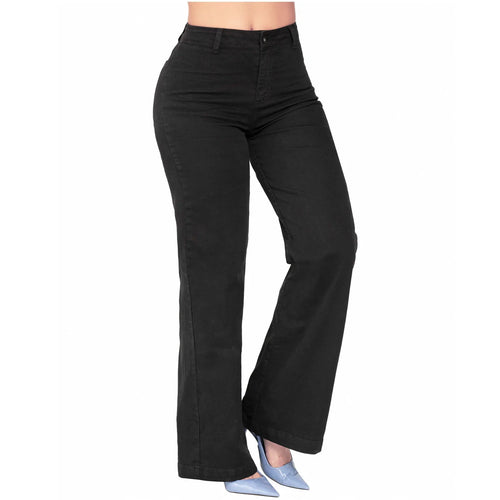 LOWLA 242363 | High Waisted White jeans for Women Straight Leg