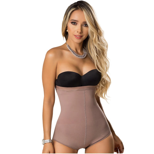 LATY ROSE 21892 | Open Bust Panty Bodysuit for Women with Removable Straps • Daily Use