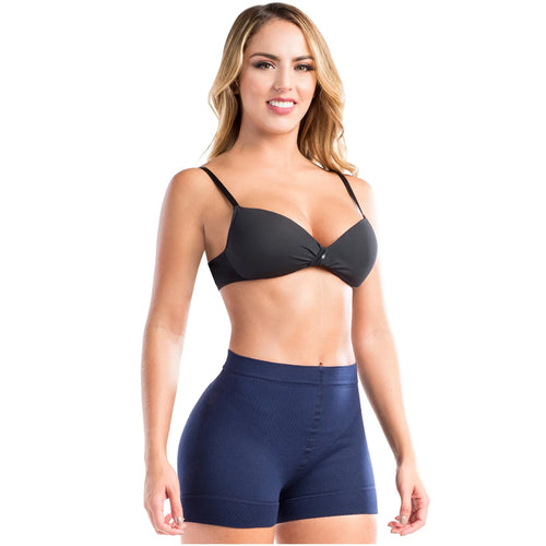 LATY ROSE 21996 | High Waist Butt Lifting Shaping Shorts Mid Thigh Shapewar Fupa Control for Women • Daily Use