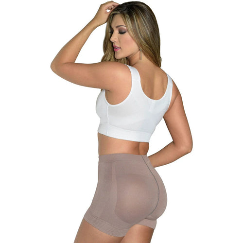 LATY ROSE 21996 | High Waist Butt Lifting Shaping Shorts Mid Thigh Shapewar Fupa Control for Women • Daily Use