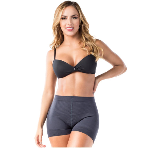 LATY ROSE 21996 | High Waist Butt Lifting Shaping Shorts Mid Thigh Shapewar Fupa Control for Women • Daily Use