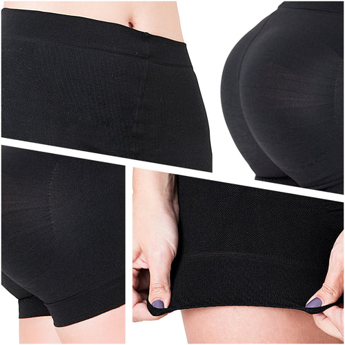 LATY ROSE 21996 | High Waist Butt Lifting Shaping Shorts Mid Thigh Shapewar Fupa Control for Women • Daily Use