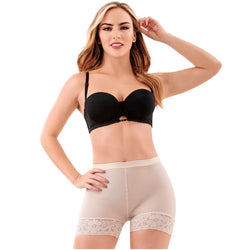 LATY ROSE 23996 | Faja Colombiana Tipo Short, Compresión Alta, Control Abdominal, Cintura Alta, Soporte y Realce, Ideal para Uso Diario.