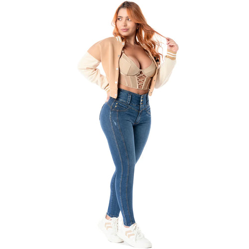 LATY ROSE 2401 | Colombian Jeans for Women Butt Lift High Waist Levanta Cola