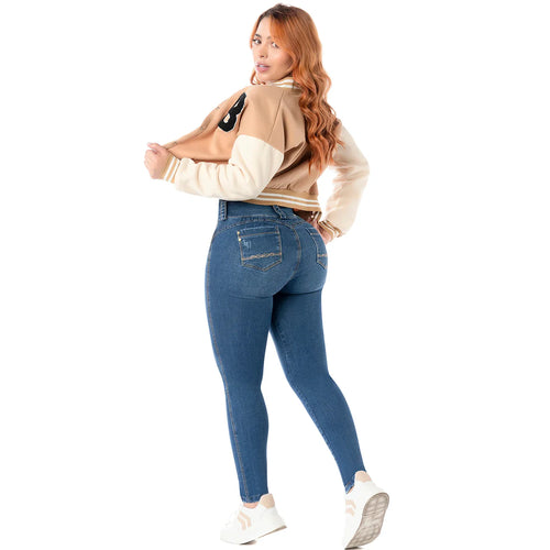 LATY ROSE 2401 | Colombian Jeans for Women Butt Lift High Waist Levanta Cola