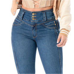 LATY ROSE 2401 | Colombian Jeans for Women Butt Lift High Waist Levanta Cola