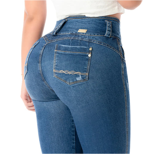 LATY ROSE 2401 | Colombian Jeans for Women Butt Lift High Waist Levanta Cola