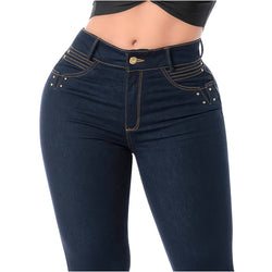 LATY ROSE 2402 | Colombian Jeans for Women Butt lift High Waist Tummy Control