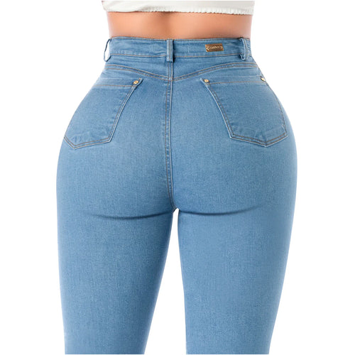 LATY ROSE 2404 | Colombian Jeans Butt Lift High Waisted Tummy Control Levanta Cola