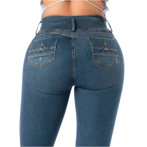 LATY ROSE 2405 | Colombian Jeans Levanta Cola Butt Lift High Waist Tummy Control