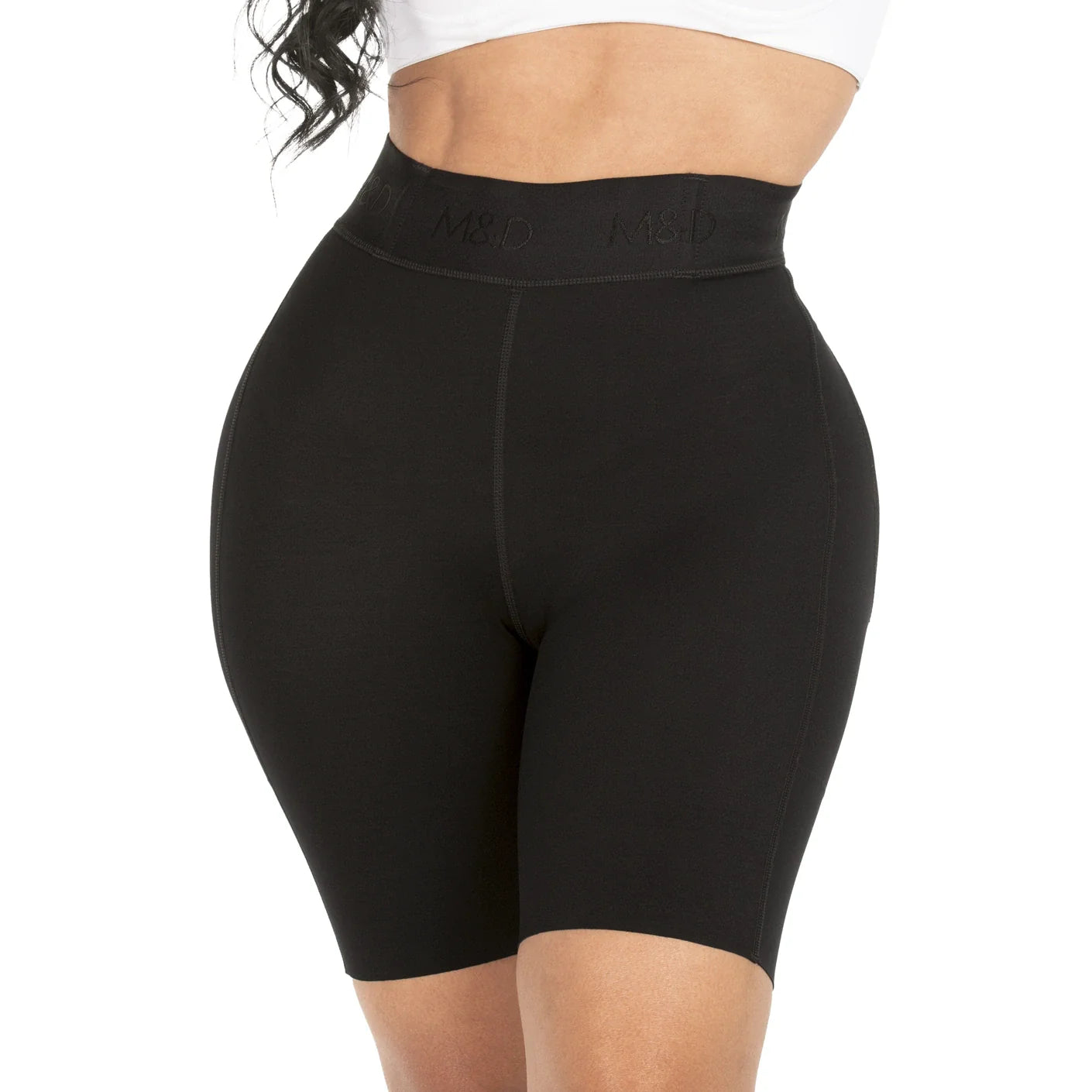 MYD 08324 | Faja Colombiana. Tipo Shorts. Compresión Media.  Sin Costuras. Uso Diario • Powernet.