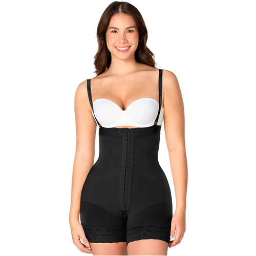 MYD 0466 | Faja Colombiana Strapless. Short Moldeador. Alta Compresión. 4 Niveles. Uso Diario • Powernet • MAXI Cadera