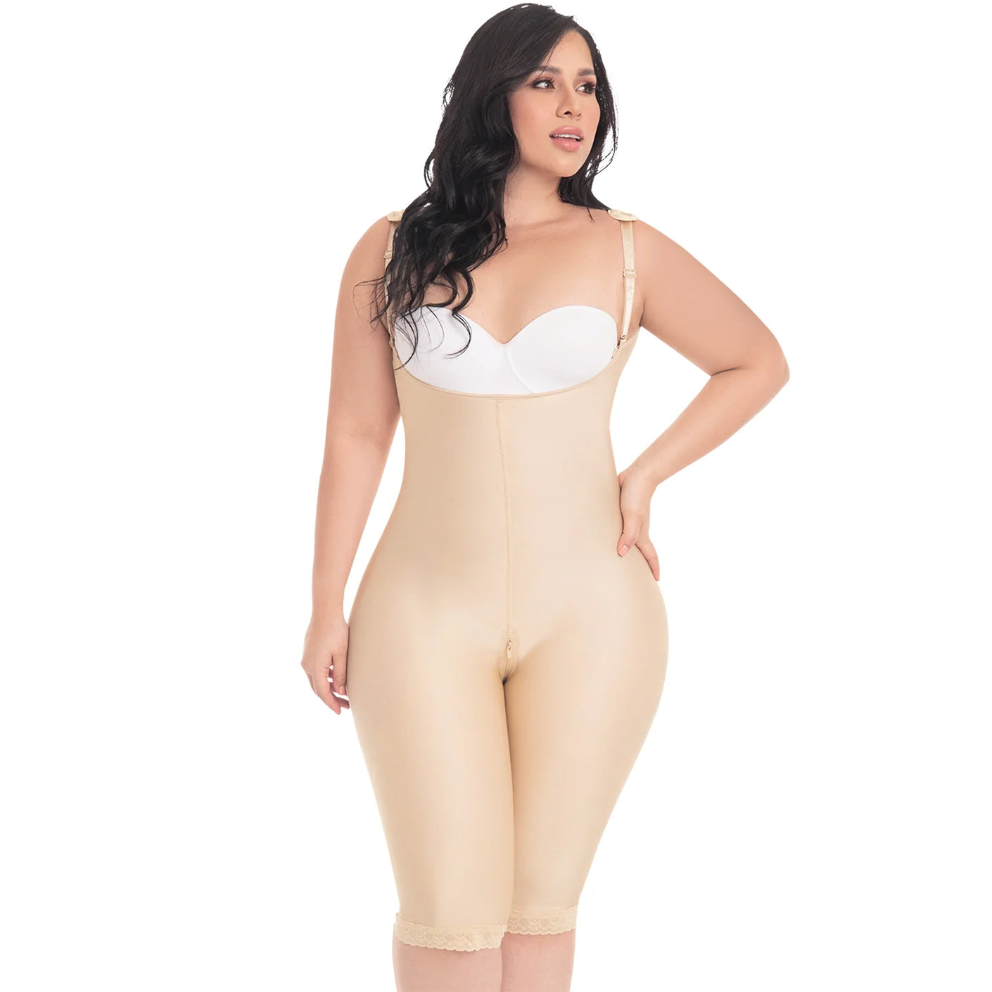 MYD F0072 | Faja Colombiana sin Costuras.Compresión Baja. Uso Diario y Postquirúrgico.