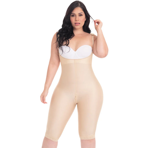 MYD 00728 | Hourglass Post Surgery BBL Extra High Waist Shapewear t Shorts for Tummy Control • Powernet