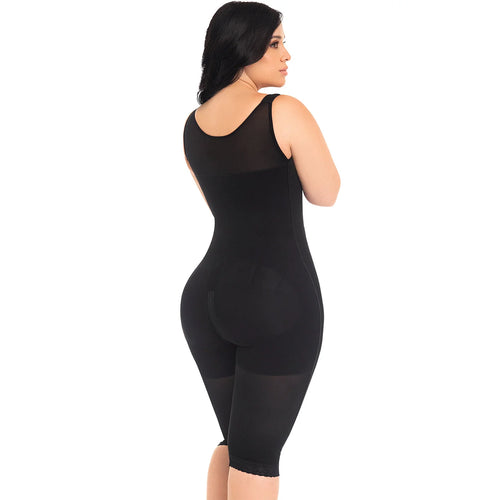 MYD 0120 | Women's Full Bodysuit Body Shaper with Bra • Powernet