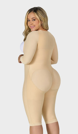 Faja M&D F04474 beige etapa 1, vista posterior