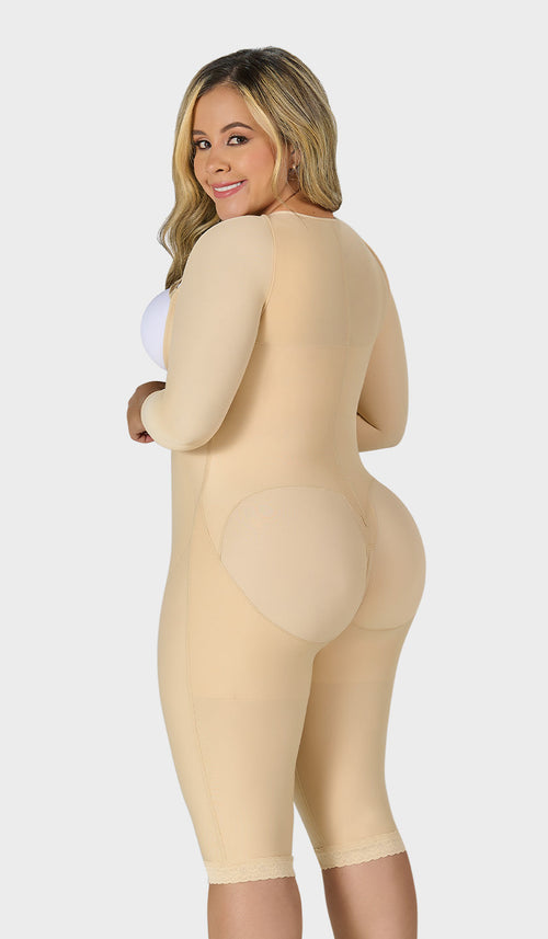Faja M&D F04474 beige etapa 1, vista posterior