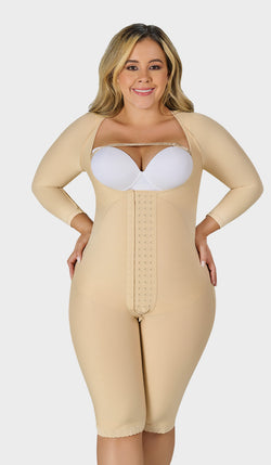 Faja M&D F04474 beige etapa 1, vista frontal