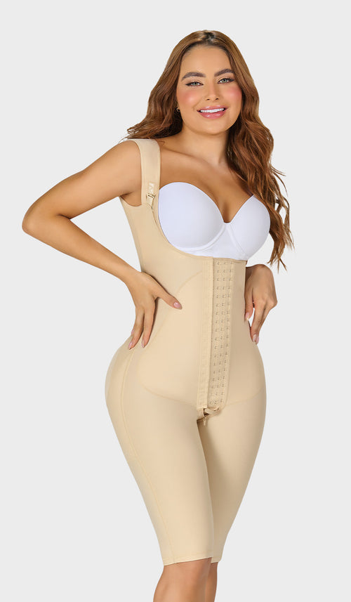 Faja M&D F04479 beige etapa 1, vista frontal