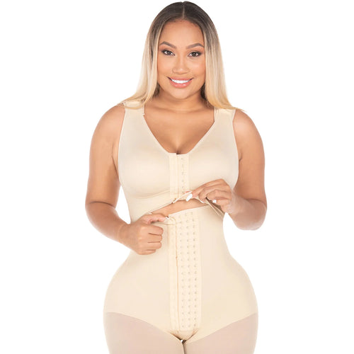 MYD F00470 | Post Op High Compression Bodysuit with Bra • ULTRA Hip Capacity