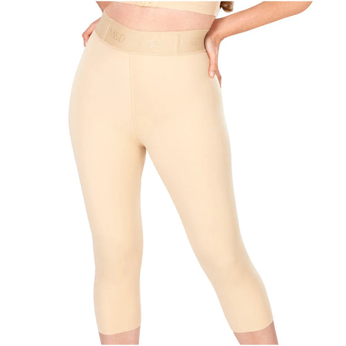 MYD 08315 | High Waisted Capri Shapewear Tummy Control for Women