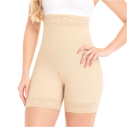 MYD 0327 | High Waist Compression Shorts for Women • Powernet