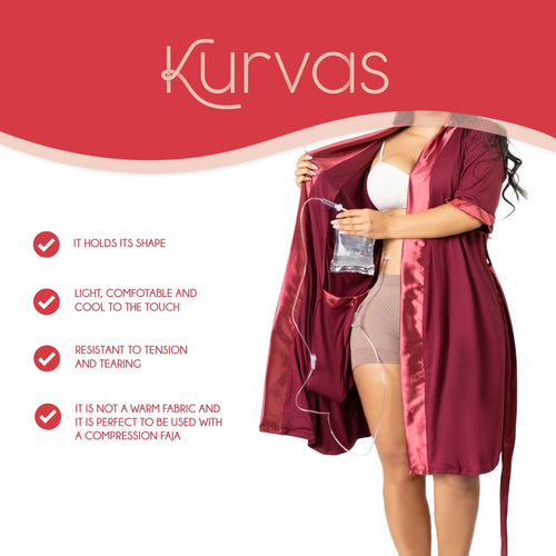 Kurvas PJ501 | Accessories Post Surgery Mastectomy Pajamas Women Surgical Recovery Robes