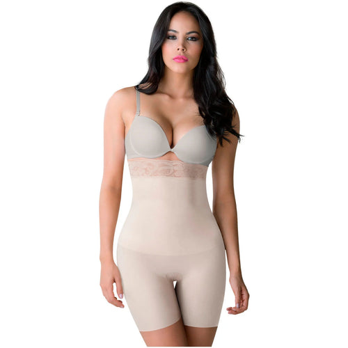 ROMANZA 2050 | High Waisted Colombian Shapewear Shorts for Women • Butt Lifter Body Shaper