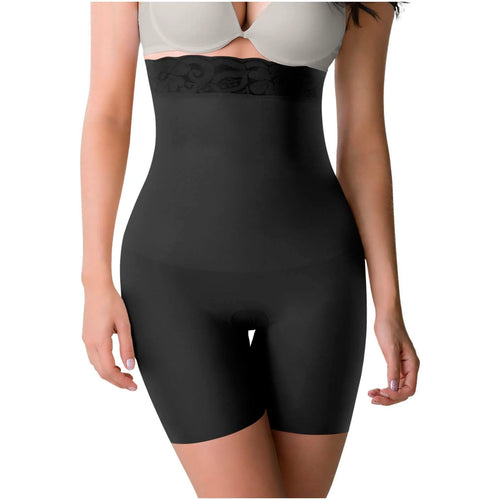 ROMANZA 2050 | High Waisted Colombian Shapewear Shorts for Women • Butt Lifter Body Shaper