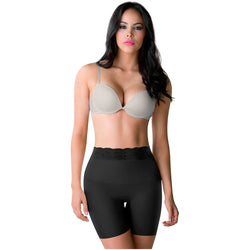 ROMANZA 2054 | Faja Colombiana. Tipo Short de Control. Corte Medio. Costuras que no se marcan • Uso Diario.